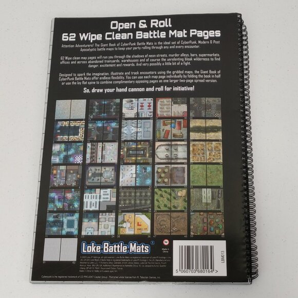 Giant Book of CyberPunk Battle Mats - Picture 4 of 9